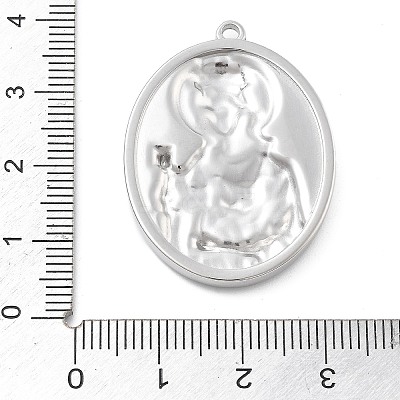 304 Stainless Steel Pendants STAS-Z121-01P-06-1