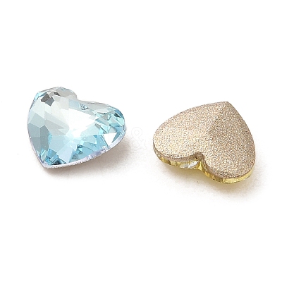 Glass Rhinestone Cabochons RGLA-P037-03A-D-1