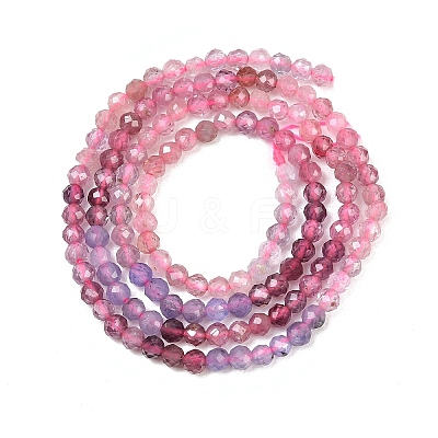 Natural Colorful Spinel Beads Strands G-B175-D01-3mm-1