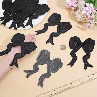 Polyester Iron on/Sew On Patches LS-DIY-WH0595-01C-1