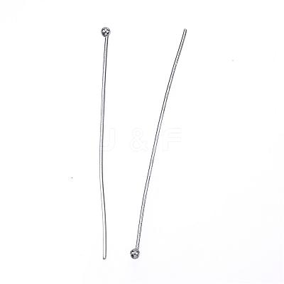 Tarnish Resistant 304 Stainless Steel Ball Head pins STAS-D448-027P-1