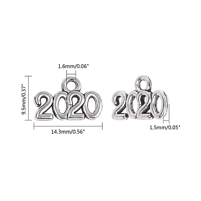 Tibetan Style Zinc Alloy Charms PALLOY-I141-30AS-A-1