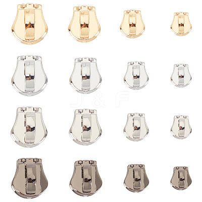 Zinc Alloy Replacement Zipper Sliders FIND-BC0001-55-1