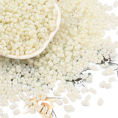 Baking Paint Glass Seed Beads SEED-L011-09A-17-1