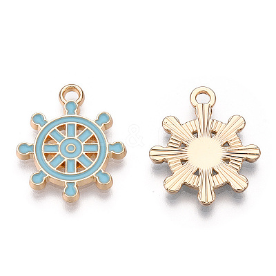 Alloy Pendants ENAM-S119-063B-RS-1