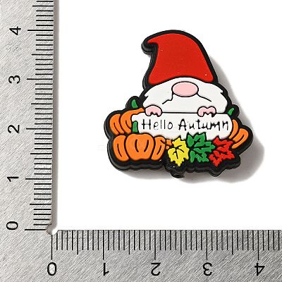 Autumn Theme Silicone Beads SIL-S006-02B-1