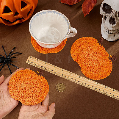 Polyester Cup Mats AJEW-WH0766-37-1