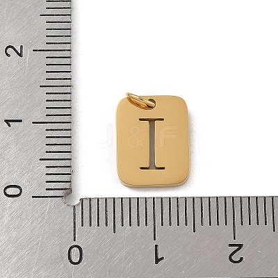 304 Stainless Steel Charms LS-STAS-R001-01G-I-1