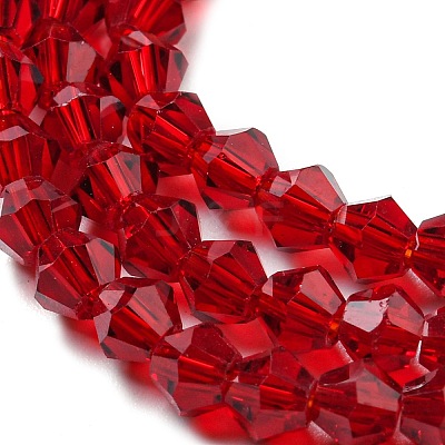 Transparent Glass Beads Strands EGLA-A039-T6mm-D-M-1