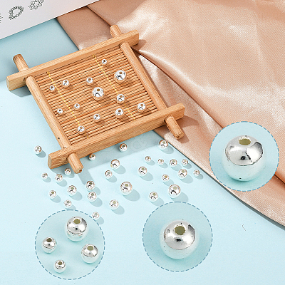 1300Pcs 4 Styles CCB Plastic Beads Sets CCB-PA0001-02S-1
