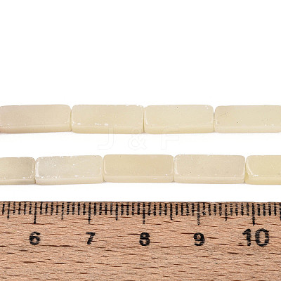 Natural White African Opal Beads Strands G-T141-100B-1