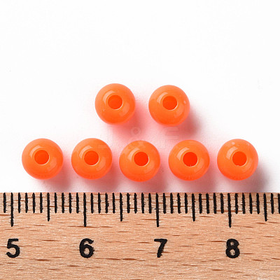 Opaque Acrylic Beads MACR-S370-C6mm-A37-1