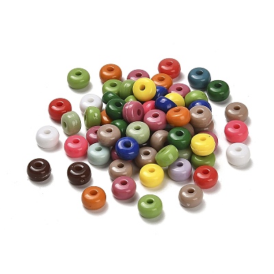Opaque Acrylic Column Beads SACR-B007-01-1