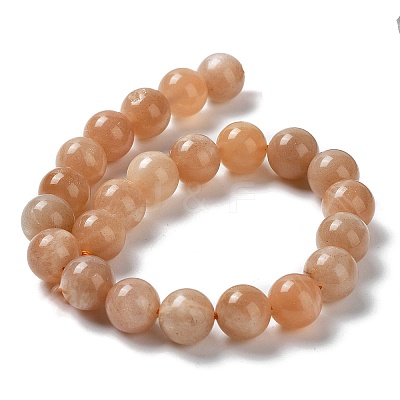 Natural Sunstone Beads Strands G-N327-01A-03-1