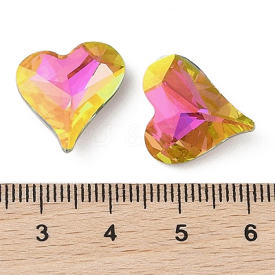 Glass Rhinestone Cabochons RGLA-L029-07A-VRLA-1