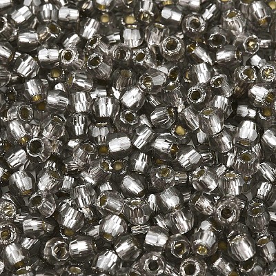 Silver Lined Glass Seed Beads SEED-T007-18A-04-1