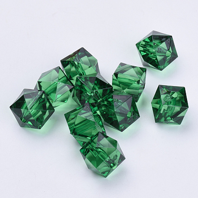 Transparent Acrylic Beads TACR-Q259-12mm-V17-1