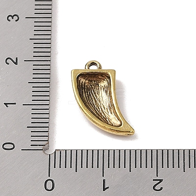 Tibetan Style Alloy Pendant TIBE-Q090-30AG-1