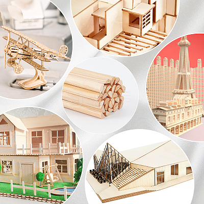 Wood Craft Sticks DIY-WH0430-360D-1