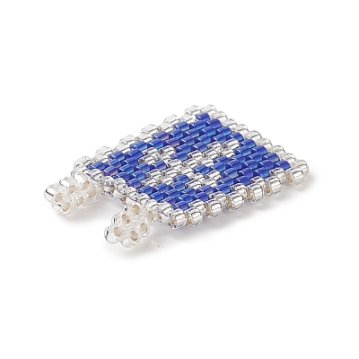 Handmade Loom Pattern MIYUKI Seed Beads PALLOY-MZ00088-1