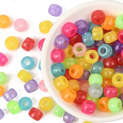 100Pcs Plastic Beads KY-YW0002-13-1