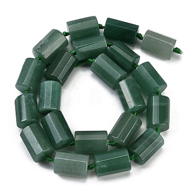 Natural Green Aventurine Beads Strands G-G162-D19-02-1