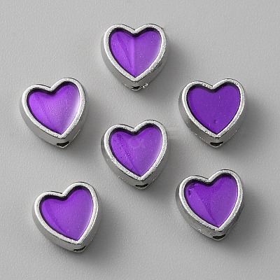 Alloy Enamel Beads LS-ENAM-WH0057-28B-1