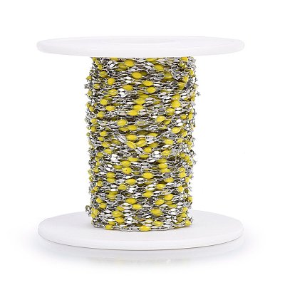 304 Stainless Steel Link Chains CHS-F002-B08-1