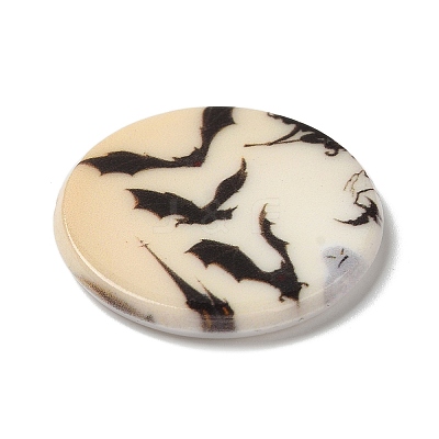 Halloween Series Acrylic Cbabochons OACR-M012-11-1