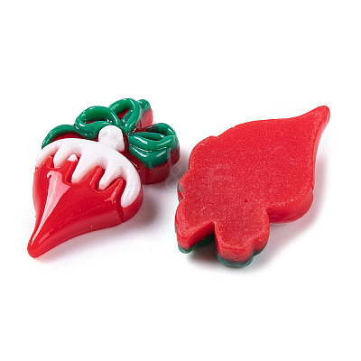 Christmas Decorations Theme Opaque Resin Decoden Cabochons LS-RESI-Z026-01I-1