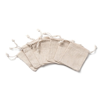 Cotton Packing Pouches Drawstring Bags LS-X-ABAG-R011-8x10-1