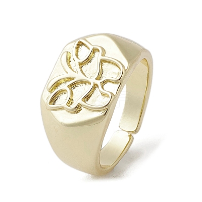 Brass Adjustable Rings RJEW-K257-70G-1