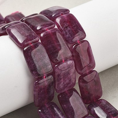 Natural Malaysia Jade Beads Strands G-K392-B13-13x18mm-1