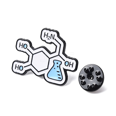 Scientific Symbol Enamel Pins JEWB-L024-03EB-03-1