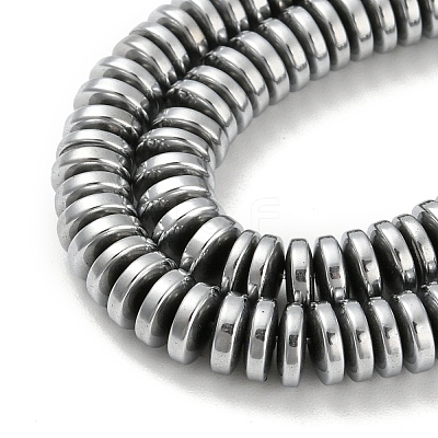 Electroplated Synthetic Non-magnetic Hematite Beads Strands G-Z032-C02-04P-1