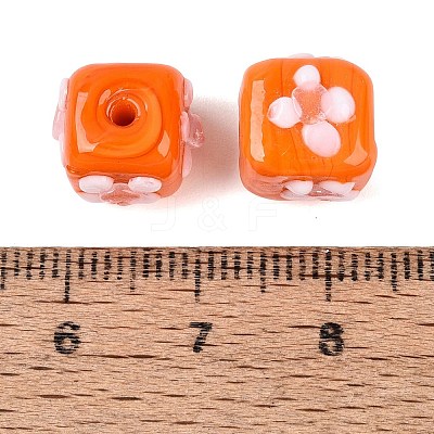 Handmade Bumpy Lampwork Beads LAMP-N042-22A-03-1