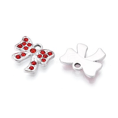 Alloy Rhinestone Pendants PALLOY-T092-21P-1