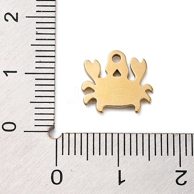 Ion Plating(IP) 201 Stainless Steel Charms STAS-A101-01A-01G-1