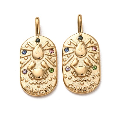 304 Stainless Steel Pendants STAS-C184-10G-12-1