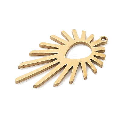 201 Stainless Steel Pendants STAS-H480-08G-1