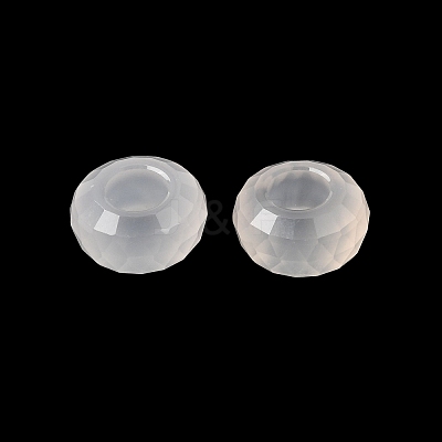 Natural Grey Agate European Beads GG-NH0003-A09-1