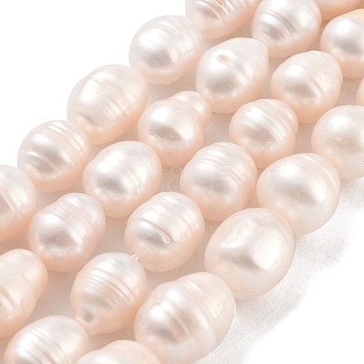 Natural Cultured Freshwater Pearl Beads Strands PEAR-P062-11B-1