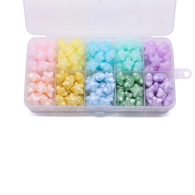 10 Grids 10 Colors Wax Granule Set PW-WG60285-16-1