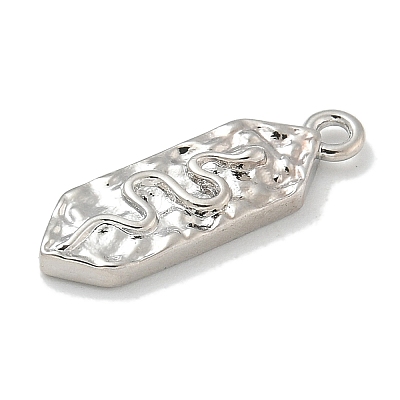 Rack Plating Brass Pendants KK-L224-044P-1