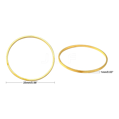 Brass Linking Rings X-EC18725MM-G-NF-1