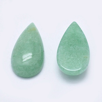 Natural Green Aventurine Cabochons G-P384-M05-1