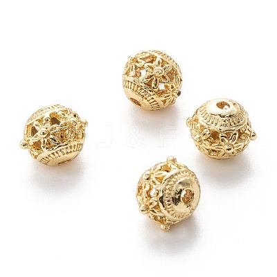 Alloy Hollow Beads X1-PALLOY-P238-24G-RS-1