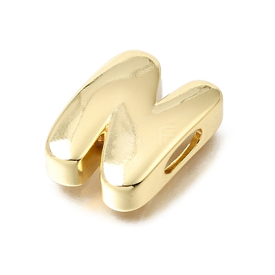 Brass Slide Charms KK-E802-33G-N-1