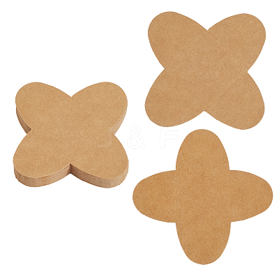 Cross Kraft Paper Chocolate Spacer AJEW-CN0004-83C-1