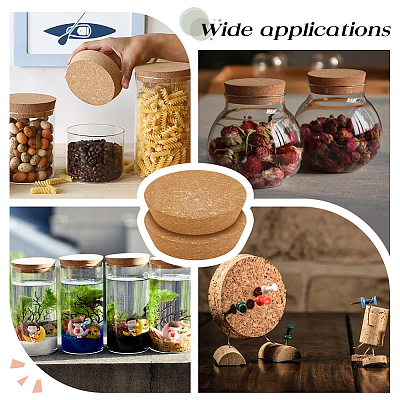 Cork Bottle Stoppers LS-DIY-WH0671-083C-1